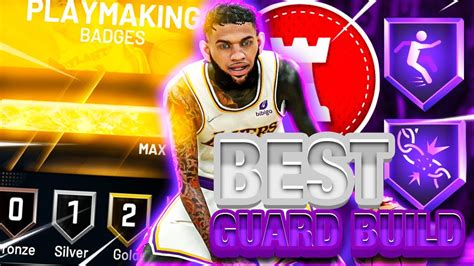 New Best Playmaking Shot Creator Build In Nba K Fastest Dribble