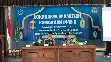 Menyongsong Bulan Suci Ramadhan Fasya Uin Saga Gandeng Kemenag Kab