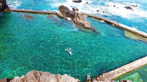 Piscinas Naturales De La Fajana Isla De La Palma Youtube