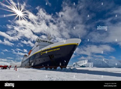 The Lindblad Expedition ship National Geographic Explorer on expedition ...