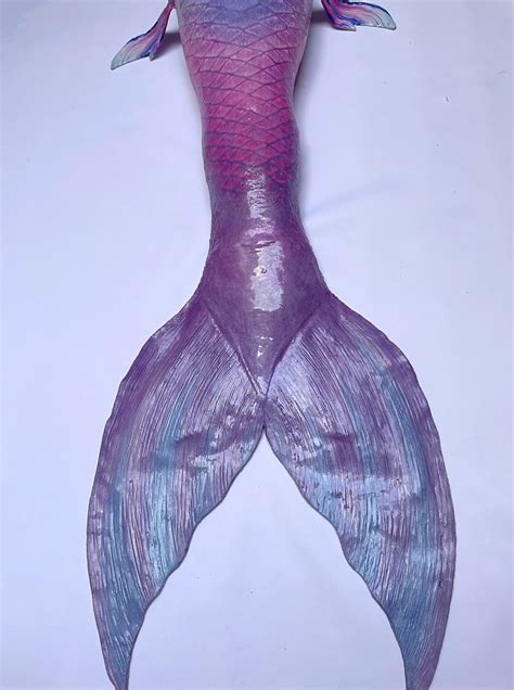 Purple Budget Silicone Mermaid Tail H2o Cheaper Prices On My Etsy