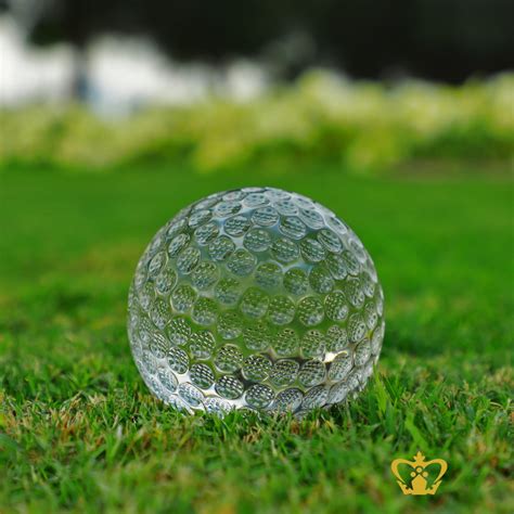 Buy Crystal Dimpled Golf Ball Replica Personalized T For Golfers