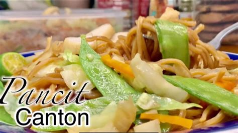 Pancit Canton How To Cook Pancit Canton Easy Recipe Pancit Canton Fried Noodles Youtube