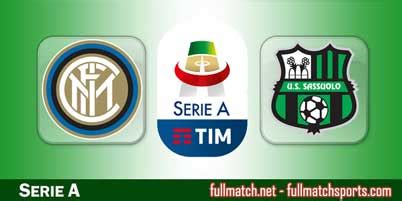 Inter Vs Sassuolo Full Match 2018 19 Fullmatchsports