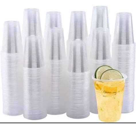 Vaso Descartable Plastico Transparente Cc Pack X Uni