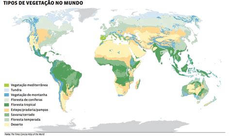 Biosfera Vegetação No Mundo Curso Enem Play Guia Do Estudante