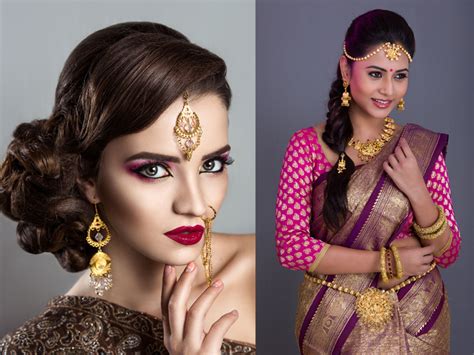 Reception Makeup And Hairstyles Saubhaya Makeup