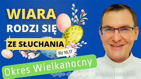 EWANGELIA NA DZIŚ 15 04 24 pn J 6 22 29 ks Łukasz Skołud MSF