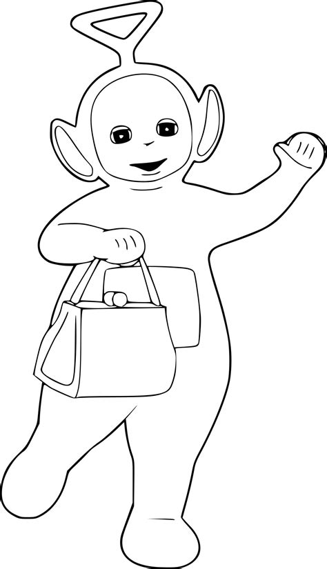 Teletubbies Winky Tinky Ausmalbilder Laa Disegni Dipsy Kolorowanki