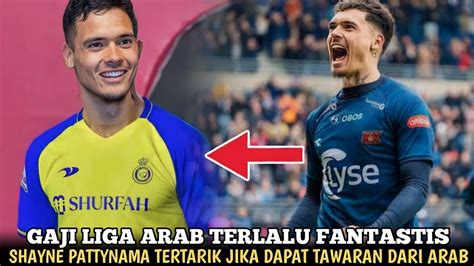 Banyak Yang Tak Tau Shayne Pattynama Resmi Gabung Liga Arab Cek