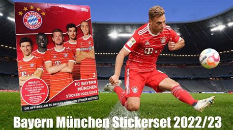 Chance Auf Autogramme Topps Fc Bayern M Nchen Sticker Set