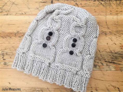 Ravelry Snowman Hat Pattern By Julie Grimmett