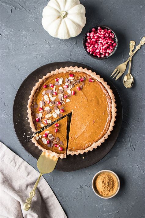 Herbstlicher Pumpkin Pie á la freiknuspern glutenfrei und vegan