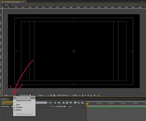 How to get rid of black rectangle layout guides in After Effects ...