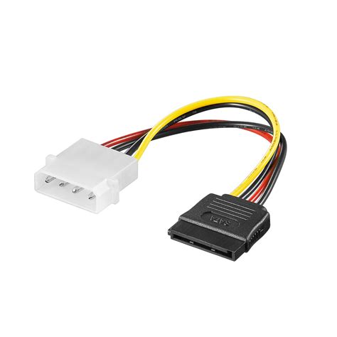 Cabo De Alimenta O Interno Molex Macho Sata F Mea Pt Refurb