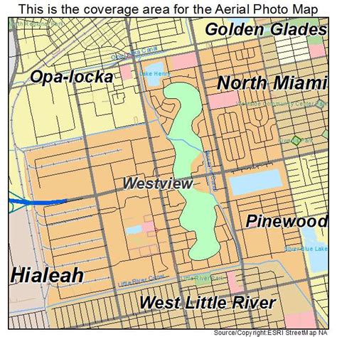 Aerial Photography Map of Westview, FL Florida