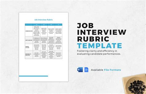 Rubric Templates In Word Creative Project Rubric Word Document Your