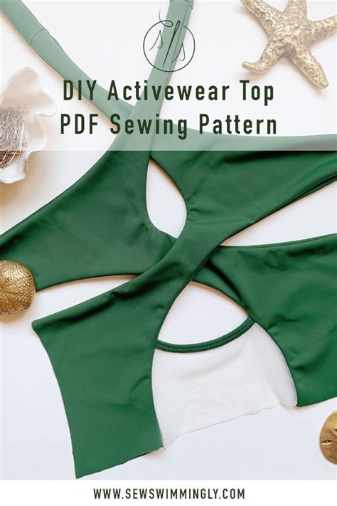 Diy Activewear Top Pdf Sewing Pattern Artofit