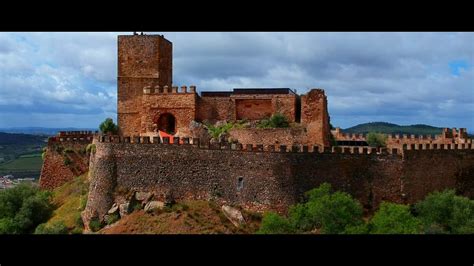 CASTILLO DE ALCONCHEL CASTILLO DE MIRAFLORES BADAJOZ EXTREMADURA