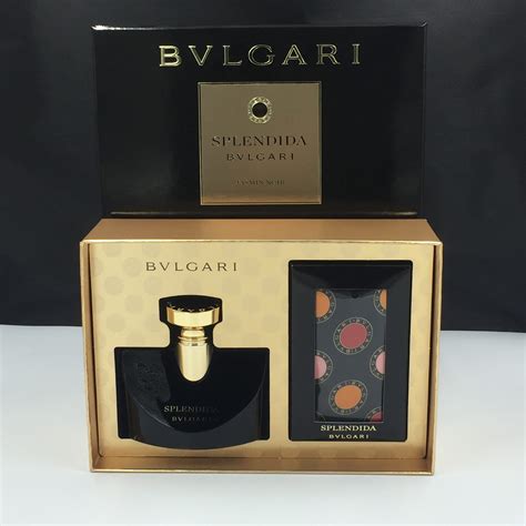 Bvlgari Splendida Jasmin Noir Gift Set 100ml Eau De Parfum + Scarf