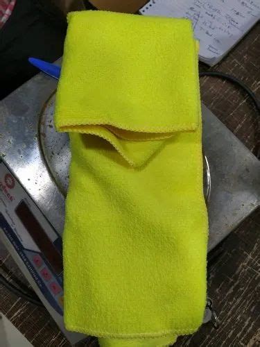 Yellow Microfiber Cleaning Cloth 50 Size 40 Cm X 40 Cm At Rs 3000