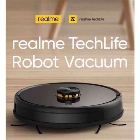 Realme TechLife Robot Vacuum Mop LiDAR 3000 Pa Low Noise Google