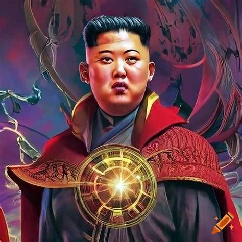 Kim Jong Un As Doctor Strange On Craiyon