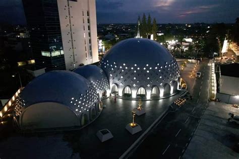 Keunikan Masjid Agung Kubah Timah Pangkalpinang Diresmikan 9 November