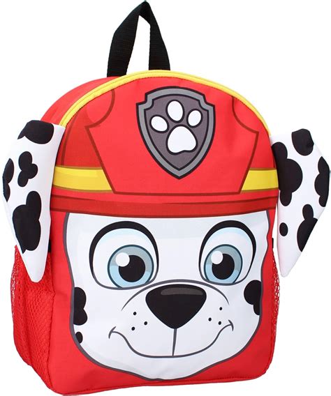 Zaino Paw Patrol Fluffy Friends Rosso Amazon It Moda