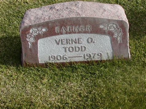 Verne Olin Todd 1906 1979 Find A Grave Memorial