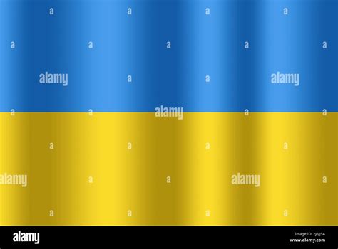 Ukraine National Flag Ukrainian Flag Blue Yellow Flag Of The