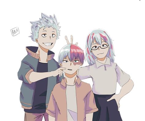 Todoroki Siblings Irmãos Todoroki My Hero Academia Bakugou My Hero