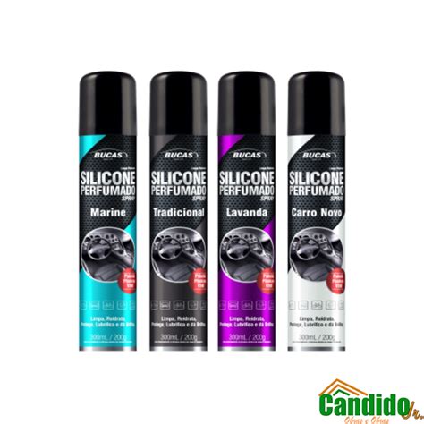 Silicone Spray Perfumado 4 Aromas Rodabrill Bucas Silicone Spray