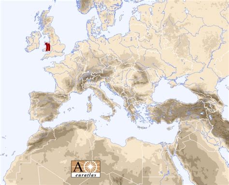 Europe Atlas: the Mountains of Europe and Mediterranean Basin - Cambrian