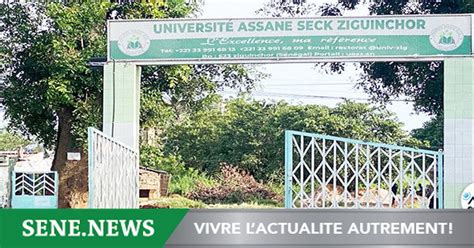 Universit Assane Seck De Ziguinchor Abdourahmane Diouf Annonce Une