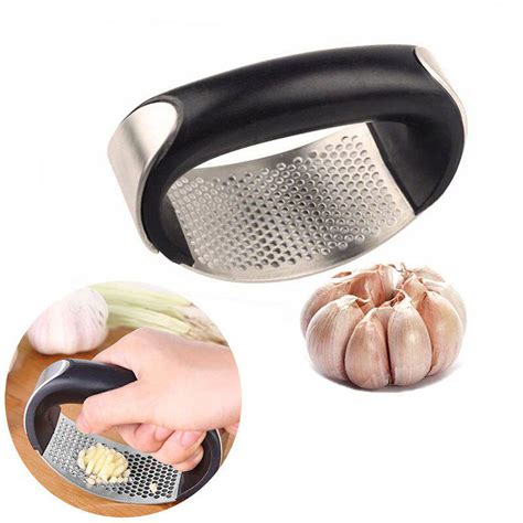 Buy Stainless Steel Ginger Garlic Presses Chopper Crusher Hand Press