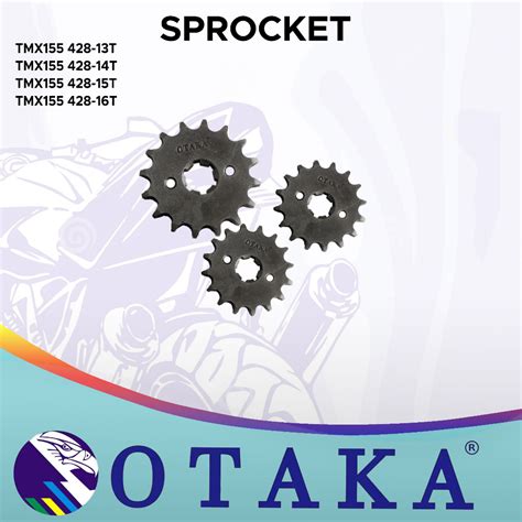 Otaka Honda Tmx Engine Sprocket For Motorcycle Shopee Philippines