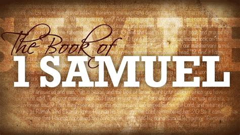 1 Samuel Pastor Mark Manning