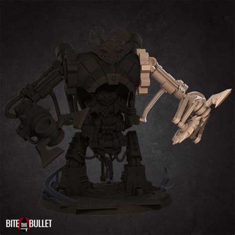 3d Printable Goblin Mech By Bite The Bullet