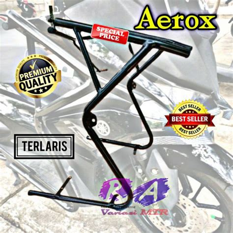 Jual Crashbar Body Aerox 155 Adventure Special Edition Ada Tempat Lampu