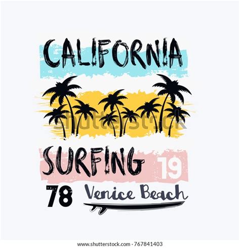 Vector Illustration On Theme Surfing Surf Stock Vector (Royalty Free ...