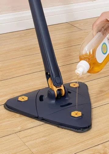 Blue Squeezing Triangle Cleaning Mop At Rs 850 00 Floor Wiper ID