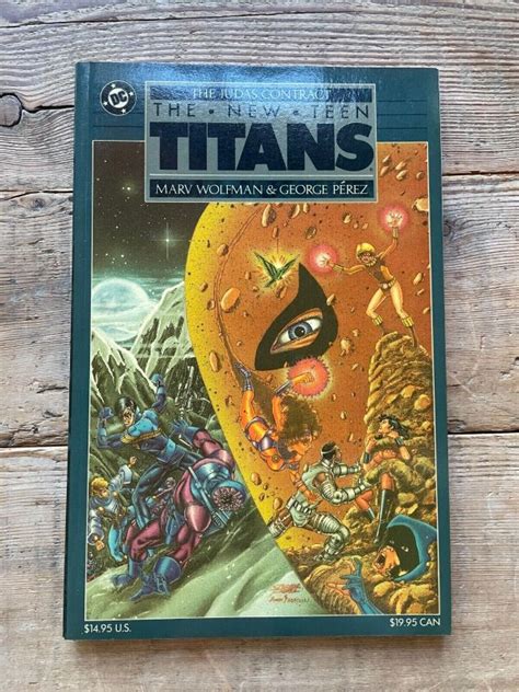 The New Teen Titans Judas Contract DC Comics TPB Graphic Novel NM Robin