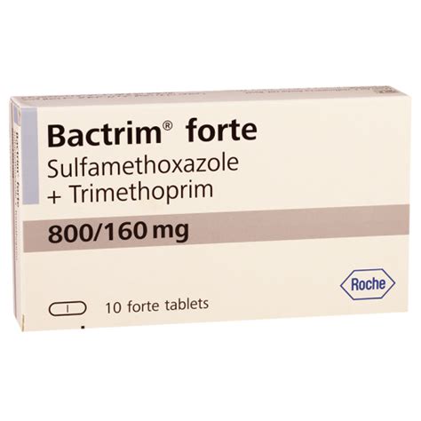 Bactrim Forte 800160mg 10t Aversi