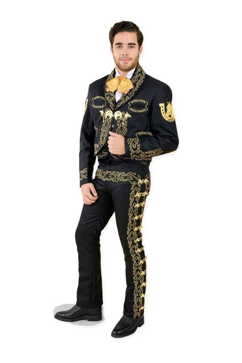 7 Piece Embroidered Mens Traje Charro In 2023 Charro Suit Mexican Outfit Outfits