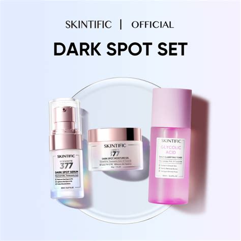 SKINTIFIC Skincare Set Symwhite 377 Fade Dark Spot Whitening Hydrating