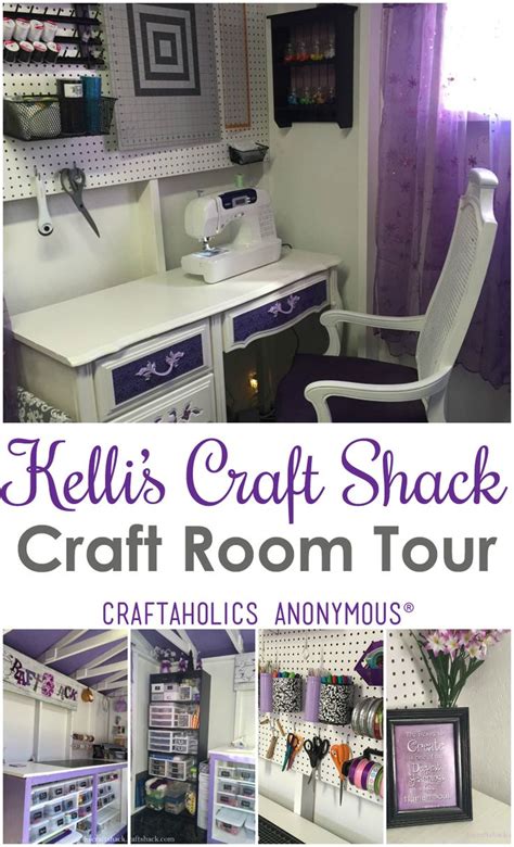 Craftaholics Anonymous Craft Shed Tour Kelli From The Craft Shack