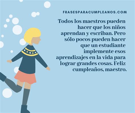 Felicitaciones De Cumplea Os Para Un Maestra Profesora Frasescumple