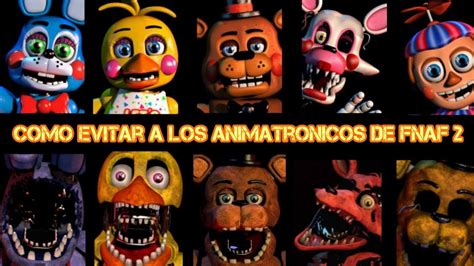 Nombres De Los Animatronicos Fnaf 2 En 2020 Animatronicos Fnaf Fnaf