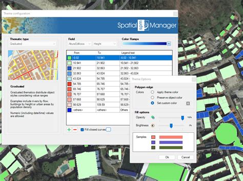 Mapas Temáticos en BricsCAD Tipos de mapas temáticos